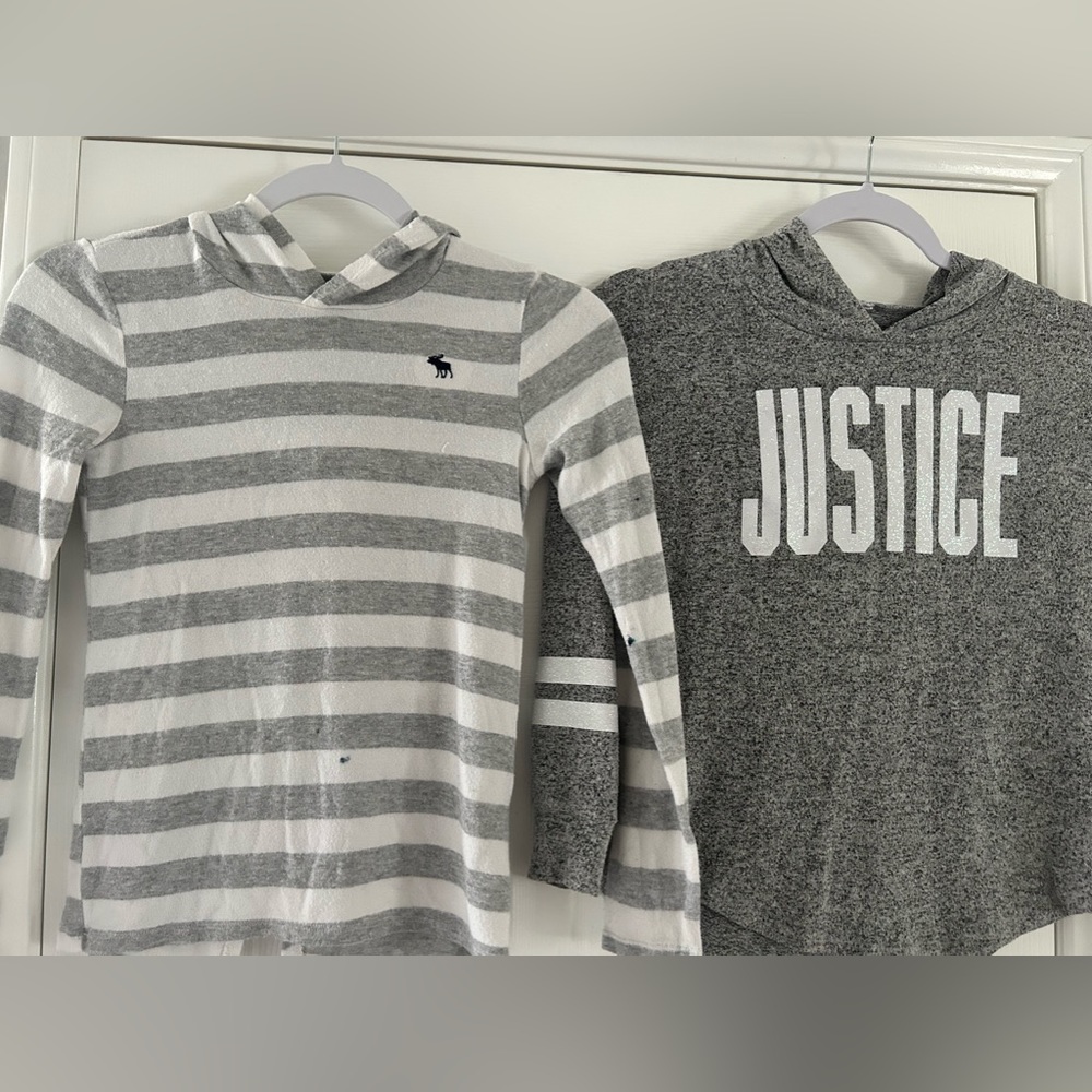Hooded long sleeve duo